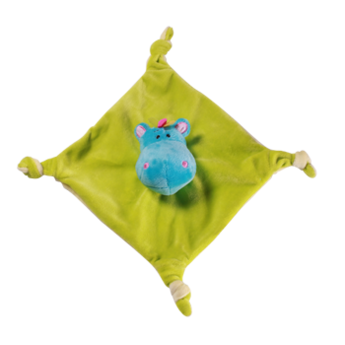 Doudou "Hippo" en velours